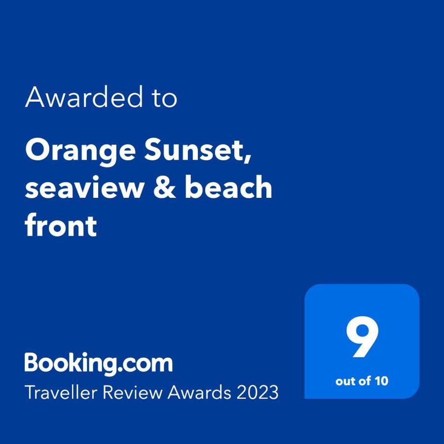 Orange Sunset, Seaview & Beach Front 알게로 외부 사진